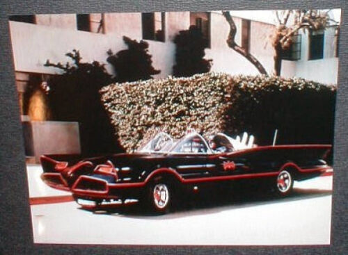 1960's Batmobile with Batman Full-Color Reproduction 8 1/2" X 11"  Picture - Picture 1 of 1