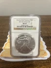 2011 $1 AMERICAN SILVER EAGLE NGC MS69 CLASSIC BROWN LABEL