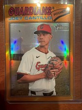 2026 Topps Heritage Joey Cantillo Orange Chrome Refractor 09/25