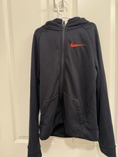 Nike Dri-fit Large Kids Black Jacket