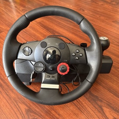 Logitech Driving Force GT E-X5C19 Steering Wheel ONLY - No Power Cord - Untested