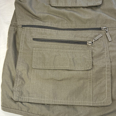 Gilet Utilitaire Olympina Homme – Vert Olive – Taille L – Chasse Pêche Outdoor
