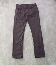 Mavi Zach Straight Leg chino Pants Men's 34x34 Brown Khaki pant stretch