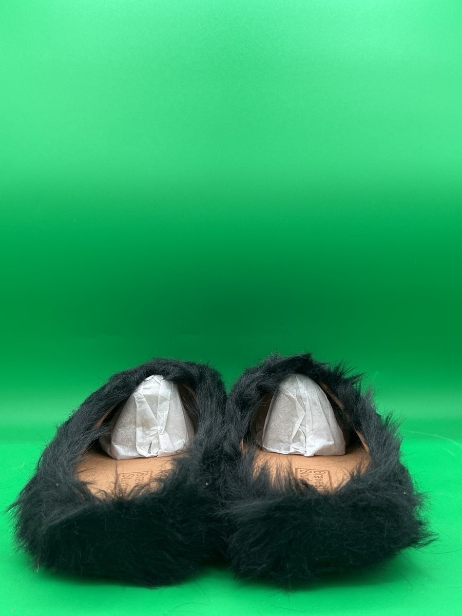 Bravest Studios Bear Claw Mules Black Size 11 Brand New In
