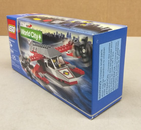 LEGO World City 7214 Seaplane NEW! RARE! Water Prop Plane Sea Airplane Town