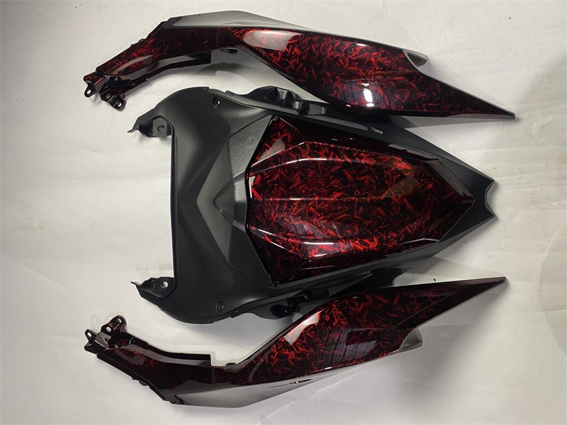 CV Full Fairing Red Forged Carbon for Kawasaki Ninja 500 2024-2025 z053