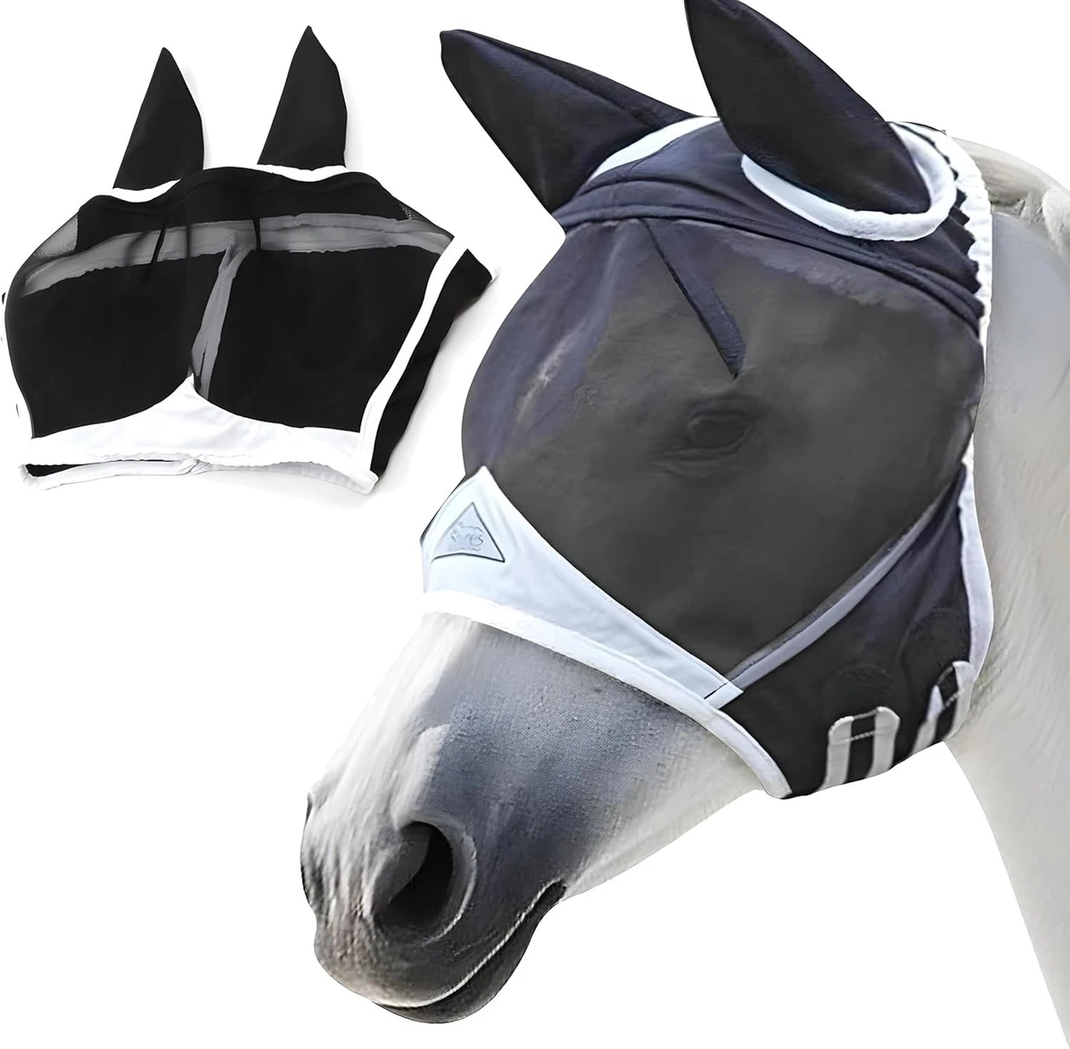 Maschera per mosche da equitazione Maschera per mosche da equitazione