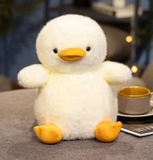 White Duck Plush Toy 6" Stuffed Animal Toddler Doll Cute Gift for Kids