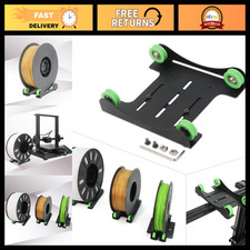 Universal Adjustable 3D Printer Filament Holder Shelf Rack with Pulleys for PLA