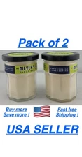 Mrs. Meyer's Clean Day Scented Soy Candle Lemon Verbena 4.9 Oz Jars ( 2pc )