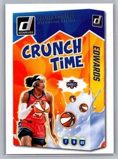 Aaliyah Edwards 2025 Donruss WNBA #4 Washington Mystics Crunch Time