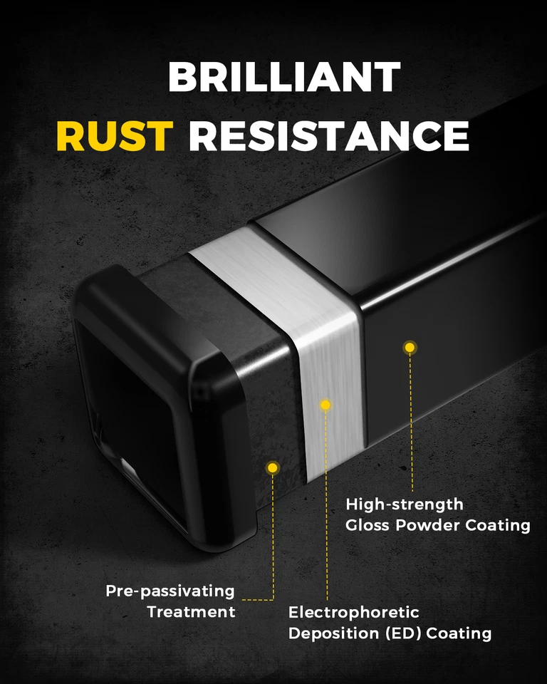 Kit de remolque receptor de enganche de remolque de 2" con cubierta para Jeep Wrangler JL JLU 2018-2025 Foto 4 de 4