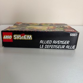 Lego Allied Avenger 6887 Space Blacktron 100% Complete Set 100 Pieces with Box