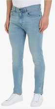 Image of Tommy Hilfiger Bleecker Jean's 34W 30L Montana Blue Slim Fit Rrp £130 #AA032