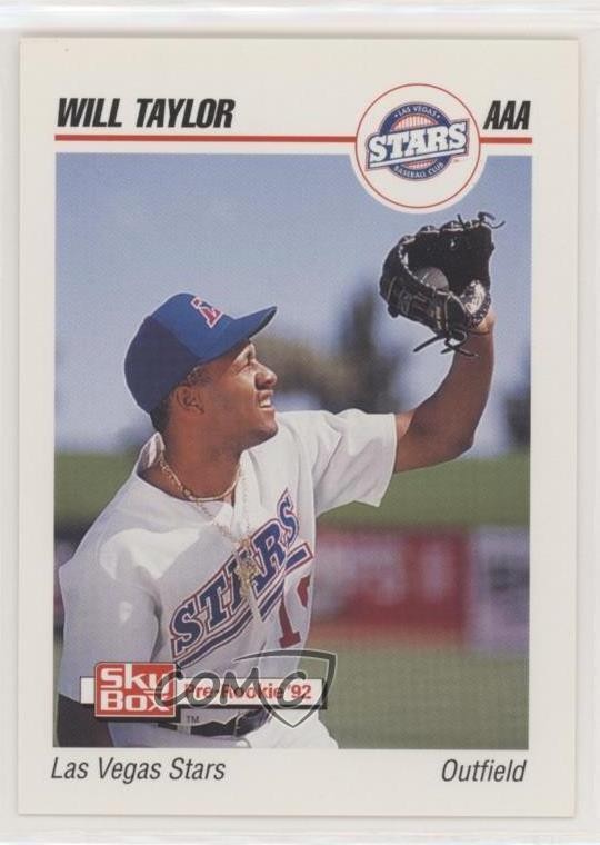 1992 SkyBox Pre-Rookie AAA Packs Will Taylor #118 0q3