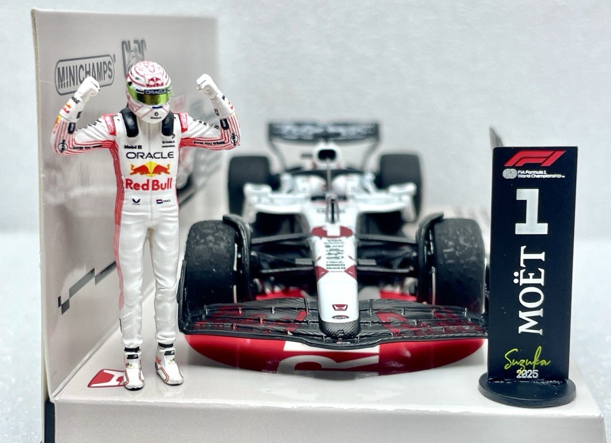 Exclusive Minichamps 1/43 RedBull RB21 Max Verstappen(Figurine