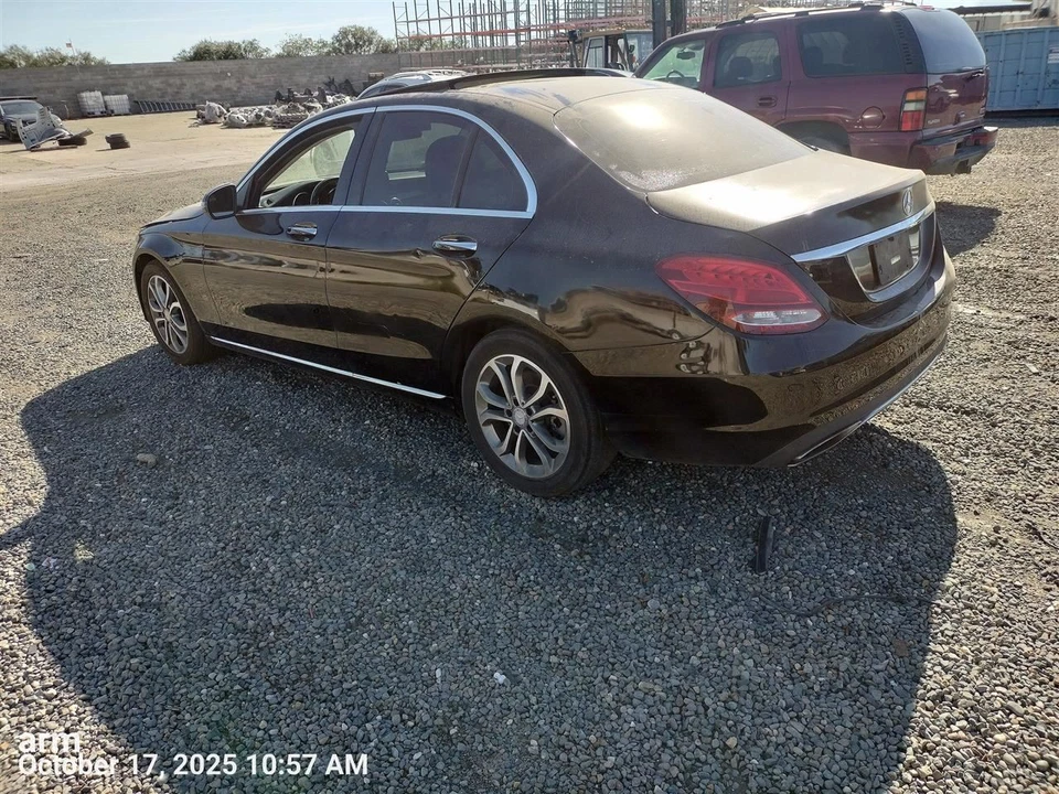 DRIVER WHEEL AIR BAG 2016-2018 MERCEDES-BENZ C300 Foto 3 de 4