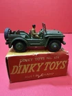 Vintage Dinky Toys 674 Austin Champ w/ Original Box British Military