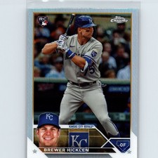 2023 Topps Chrome Update Series - Brewer Hicklen #USC89 - Refractor (RC)