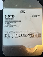 WD 8TB White Label NAS Hard Drive WD80EMAZ 3.5" SATA HDD Healthy *SMART DATA*