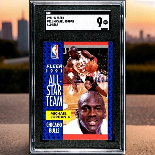 Jordan 1991 Fleer Jordan #211