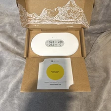 Airthings 2960 View Plus Radon & Air Quality Monitor White Wi-Fi Battery Powered