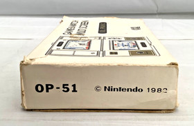 Oil Panic - Game & Watch, Boxed, Working (OP-51, Nintendo, 1982) LCD Console