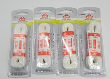 4 Pairs KIWI Style Shoe Laces 2131 Flat Glow In The Dark 45 In 5-6 Eyelets