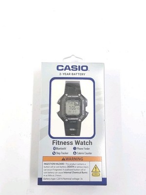 Casio Fitness Watch Step Tracker Calorie Counter Water Resistant WSB1000-1AVWT
