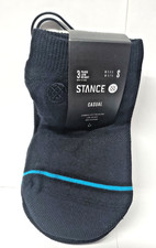 Stance Icon Low 3-Pack Black/White/Grey Socks Small
