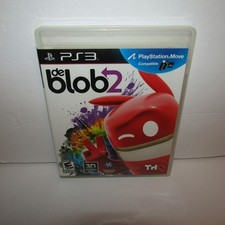 De Blob 2 Sony PlayStation 3 PS3 Video Game with Manual (Move Required)