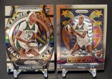 2025 Panini Prizm Dominique Malonga RC Kaleidoscope & Groovy Seattle Storm