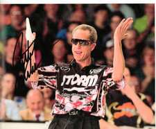 Pete Weber PBA Bowler Bowling Signed Autographed Glossy 8 x 10 Photo