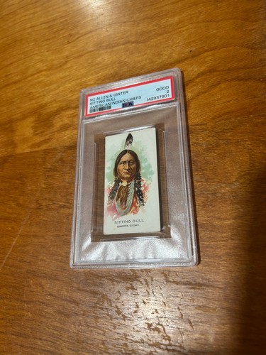 1888 N2 Allen & Ginter #41 Sitting Bull — PSA 2