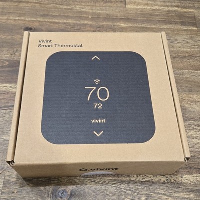 Vivint Smart Thermostat Element Zigbee Black - New