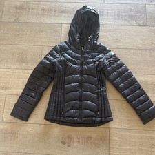 Andrew Marc Women Packable Jacket Premium Down Lightweight Jacket Medium Black