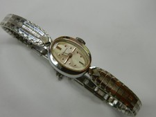 FINE VINTAGE LONGINES 10K WHITE GOLD FILLED LADIES WATCH - RUNS GOOD TIMEKEEPER