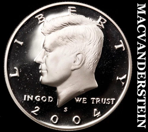 2004-S Kennedy Half Dollar- Silver Choice Gem Proof Luster #i3769