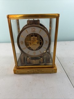 G1 Early LeCoultre Atmos Clock Engraved Cadillac Motor Company