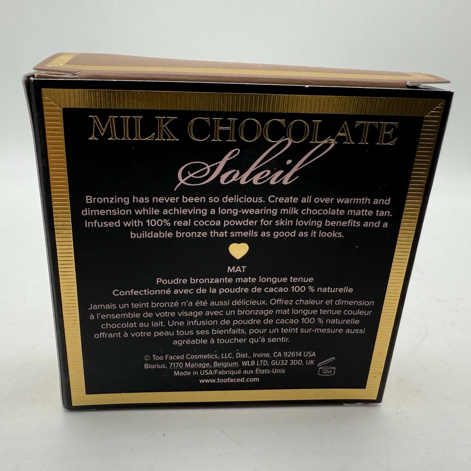 Too Faced Chocolate Soleil Bronzer Matte 0.28 Oz 100% Cocoa Powder - Image 3 of 4