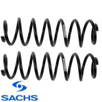 2X Fahrwerksfeder Sachs 994842 2 Federn Satz Federnsatz FüR VW