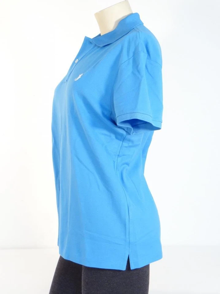 Polo Ralph Lauren Golf Azul Manga Corta Clásico Calce de Golf Mujer Nuevo con Etiquetas Foto 3 de 4