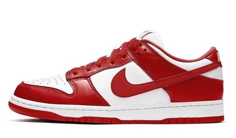 Nike Dunk Low SP White and University Red CU1727-100 US6 - 12 Men