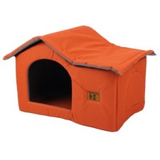 BALP Pet Atelier Orange Indoor/Outdoor Pet House for Cats and Small Dogs