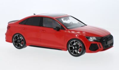 Model Car Group MCG18451 Audi RS3 Limousine rot 2022 1:18 Fertigmodell Neu