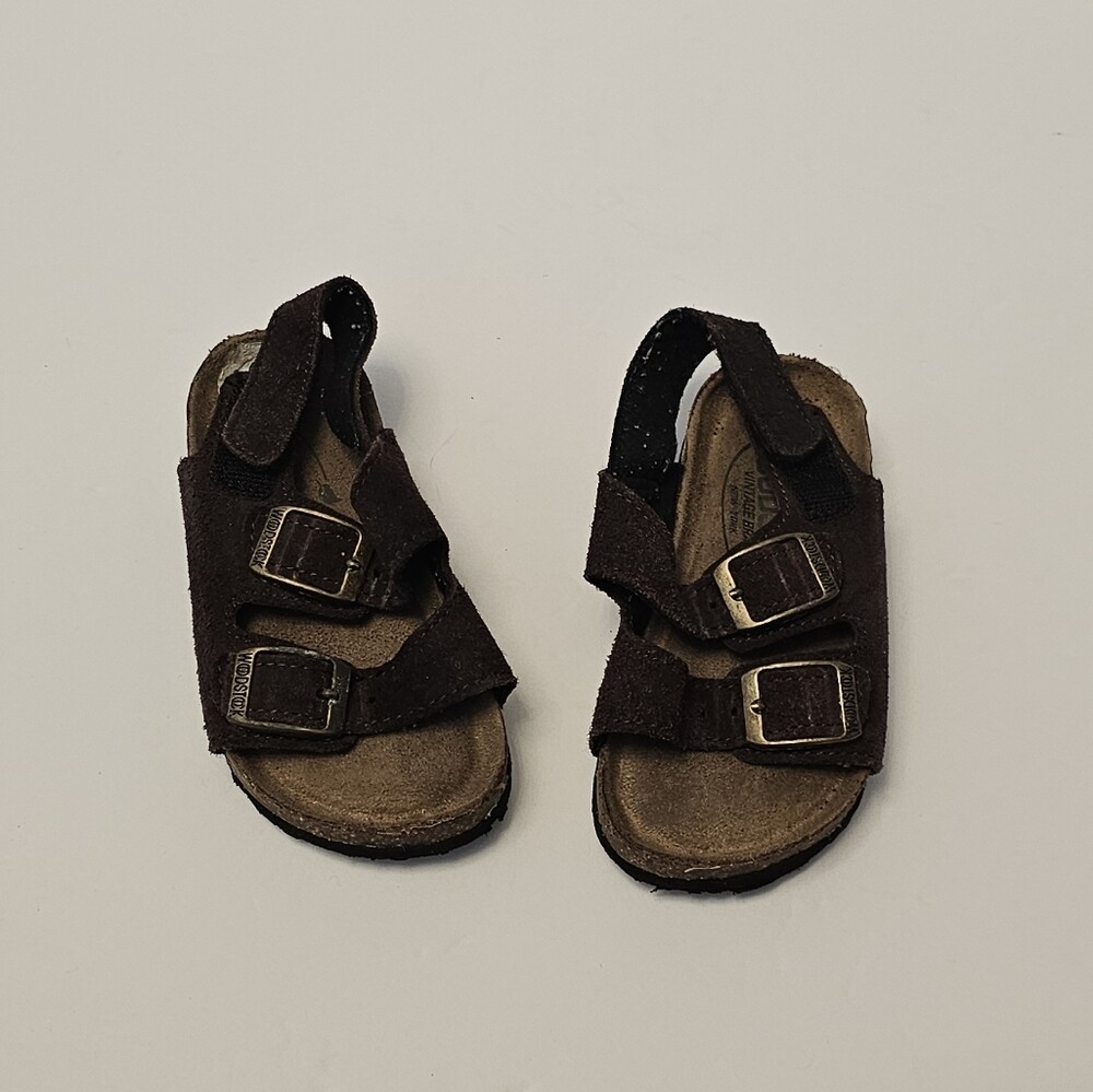 Woodstock Brown Suede Sandals s-l400.jpg main image 2