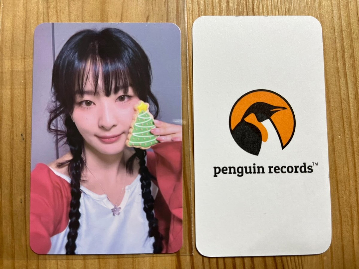 RED VELVET 2023 PINK CHRISTMAS RANDOM PACK PHOTO CARD IRENE SEULGI