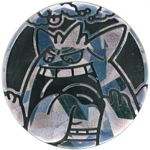 Pokemon Trading Card Games Gengar Silver Plastic Coin Japanese - 第 1/1 張圖片