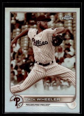 2022 Topps Chrome Sepia Refractor #207 Zack Wheeler