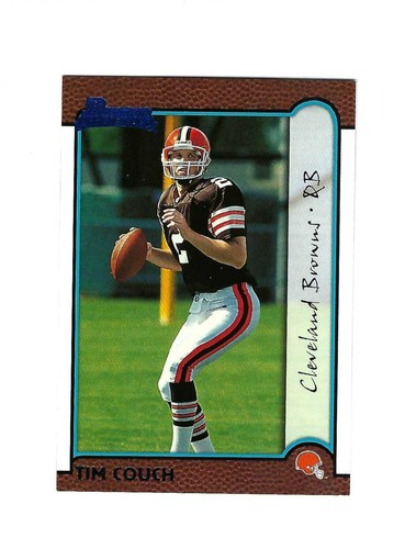 1999 Bowman 158 Tim Couch Rookie Card Kentucky Wildcats EBay